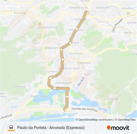 Rota da linha 40: horários, paradas e mapas